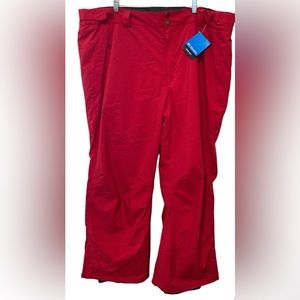 Columbia Mens outdoor Omni heat thermal reflective weatherproof pant Size 3x NWT